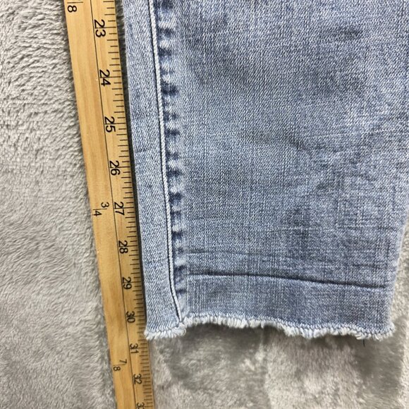Kut From The Kloth Jeans Womens Size 4 Light Fade Catherine Boyfriend Distressed - Picture 9 of 11
